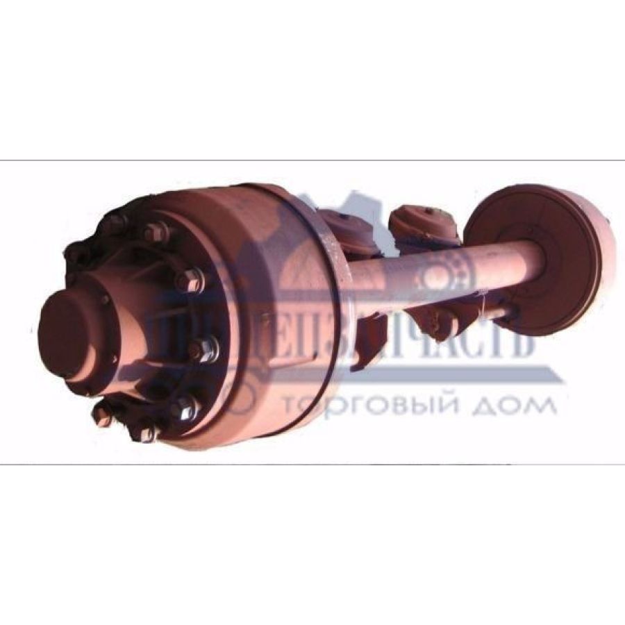 Ось в сборе (без рессор и колес) ЧМЗАП 99859-2410002-10